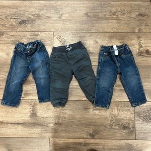 Lot of 3 Baby Boy Pants | 12M